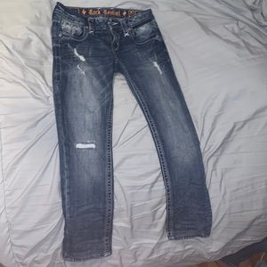 Womens Rock Revival Jeans